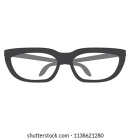 Realitic glasses isolated on white background. Vector illustration. EPS 10.