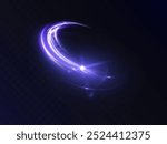 Reality distortion portal light effect. Glows for game interface design. Bright light around teleport podium. Magic gate in fantasy game. Vector 10 EPS