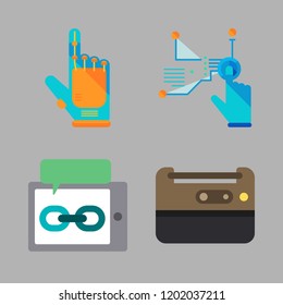 reality icon set. vector set about virtual reality icons set.