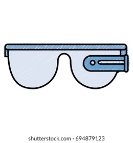 reality virtual glasses icon