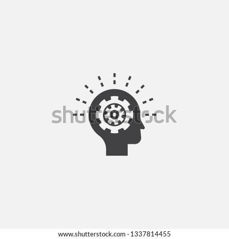 realization Glyph icon. Simple sign illustration. realization symbol design. Can be used for web, print and mobile
