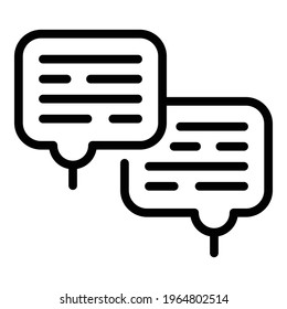 Realization icon. Outline Realization vector icon for web design isolated on white background