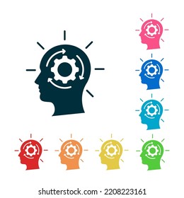 Realization icon. Simple creative element. Realization icon for templates, infographics, and banners