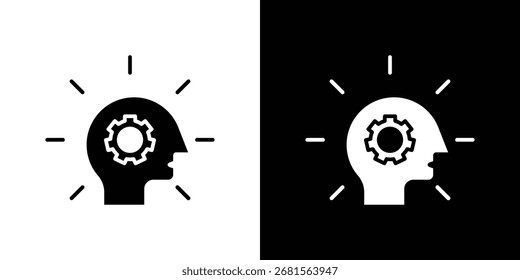 Symbol für Realisierung für Vorlagen, Webdesign und Infografiken