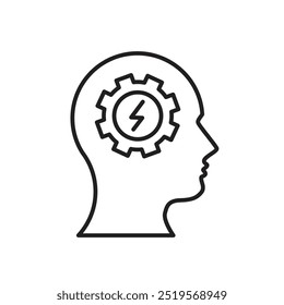 Realizationline icon. vector illustration. EPS10
