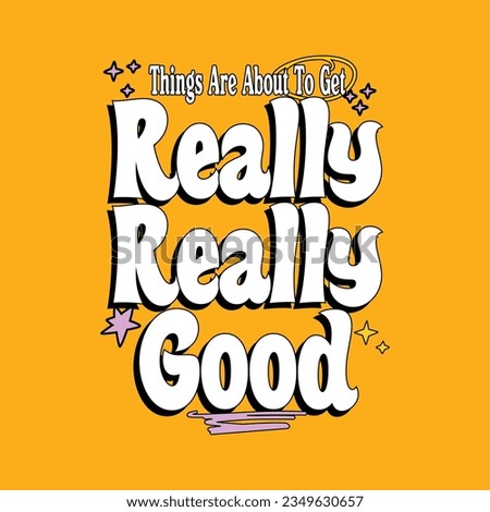 really really good retro 70s and 60s style typography