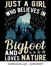 Are  really loved to the Bigfoot? Maybe you know title Believe in your self even when no one else does, Bigfoot. Or you know someone who loves the yeti. This product is perfect for those people to ape