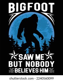 Are  really loved to the Bigfoot? Maybe you know title Believe in your self even when no one else does, Bigfoot. Or you know someone who loves the yeti. This product is perfect for those people to ape