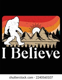 Are  really loved to the Bigfoot? Maybe you know title Believe in your self even when no one else does, Bigfoot. Or you know someone who loves the yeti. This product is perfect for those people to ape