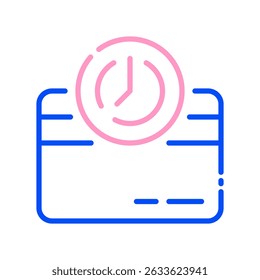 Vector de transacciones en tiempo real para el movimiento instantáneo de dinero. Icono de transferencia rápida, diseño de finanzas digitales, función de banca móvil