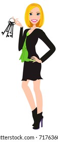 Realtor avatar / clip-art / vector / logo / icon
