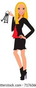 Realtor avatar / clip-art / vector / logo / icon