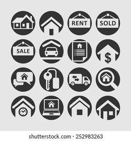 Realtor icons