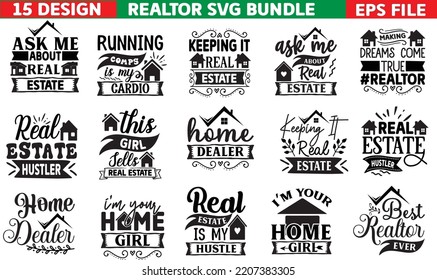 Realtor Svg design, Realtor Svg Bundle