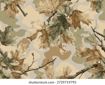 Realtree camuflagem sem emenda Padrão para caça de veados e patos