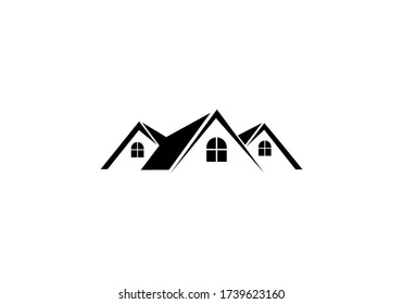 Realty House Icon Logo Template Stock Vector (Royalty Free) 1739623160 ...