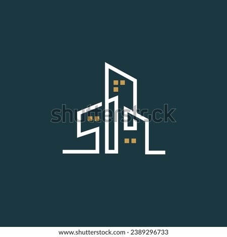 Realty logo with letter R concept, SR logo