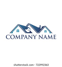 Realty Logo, Real Estate and Mortgage logo design concept template