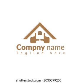 realty rent home logo symbol icon vector template
template