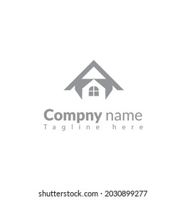 realty rent home logo symbol icon vector template
template