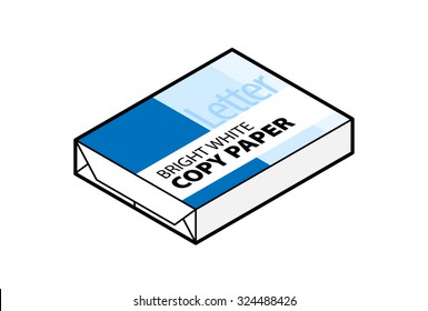 Ream Of Paper Images Stock Photos Vectors Shutterstock