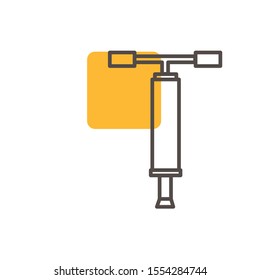 reamer design, Construction work repair reconstruction industry build and project theme Vector illustration