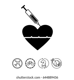 Reanimation with Adrenaline Injection Icon