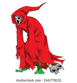 reaper cartoon characters for the Halloween festival