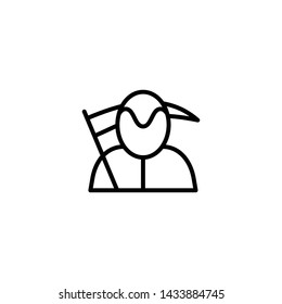 The reaper, death symbol vector icon
