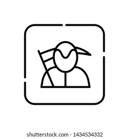 The reaper, death symbol vector icon