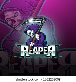 Reaper esport mascot logo design