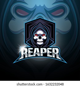 Reaper esport mascot logo design