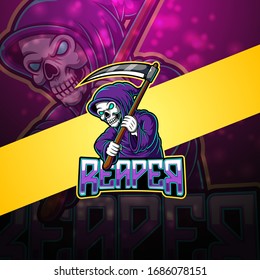 Reaper esport mascot logo design