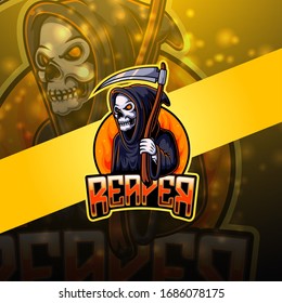 Reaper esport mascot logo design