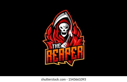 
The Reaper Esports Logo Template-01