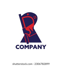 Reaper game logo. Character, modern, simple.
