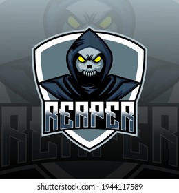 Reaper mascot esport design illustration