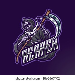 Reaper Mascot logo for eSport and sport