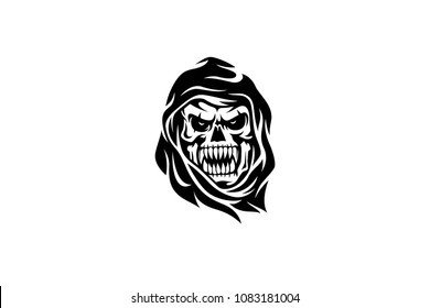 Reaper Skull Vector