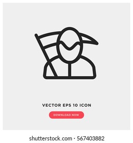 The reaper vector icon