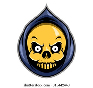 Reaper, vector illustration of Halloween theme