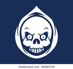 Reaper, vector illustration of Halloween theme