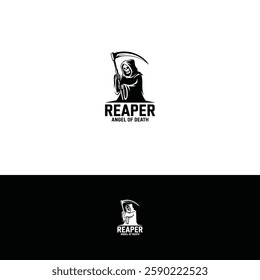 Reaper vector logo design template