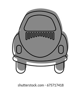 Rear of car icon