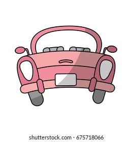 Rear of car icon