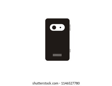 rear side/back side phone simple icon