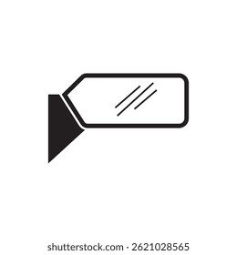 rear view icon illustration element design