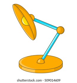 Rearing lamp icon. Cartoon illustration of lamp vector icon for web design
