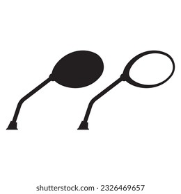 Rearview mirror icon vector illustration simple design