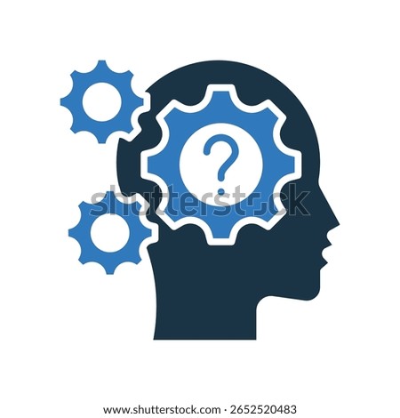 Reason Icon Mixed Vector Illustration